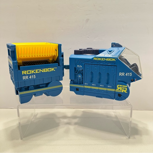 Vintage Rokenbok RR415 Monorail Train Car & Track Construction Toy Vehicle WORKS - Picture 6 of 14